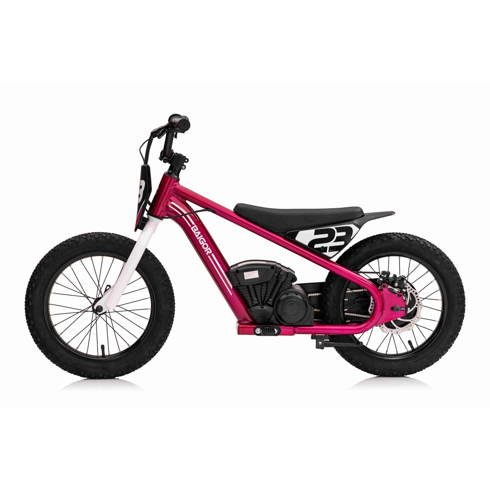 Elektrinis motociklas BAIGOR 23 PRO, Pink-Elektromobiliai vaikams, Motociklai-e-vaikas