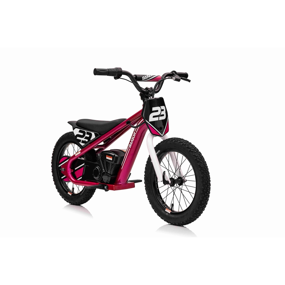 Elektrinis motociklas BAIGOR 23 PRO, Pink-Elektromobiliai vaikams, Motociklai-e-vaikas