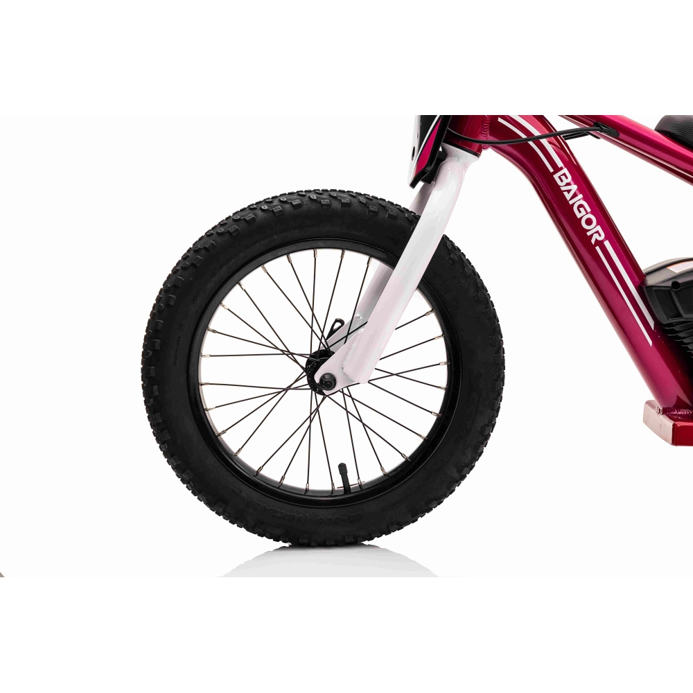 Elektrinis motociklas BAIGOR 23 PRO, Pink-Elektromobiliai vaikams, Motociklai-e-vaikas