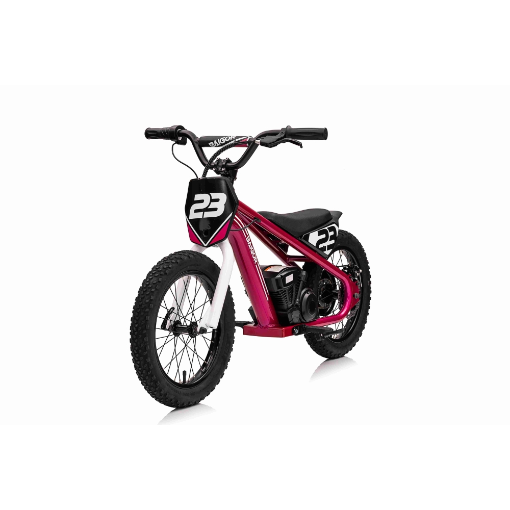 Elektrinis motociklas BAIGOR 23 PRO, Pink-Elektromobiliai vaikams, Motociklai-e-vaikas