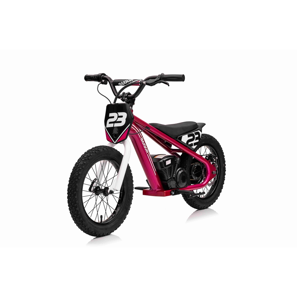 Elektrinis motociklas BAIGOR 23 PRO, Pink-Elektromobiliai vaikams, Motociklai-e-vaikas