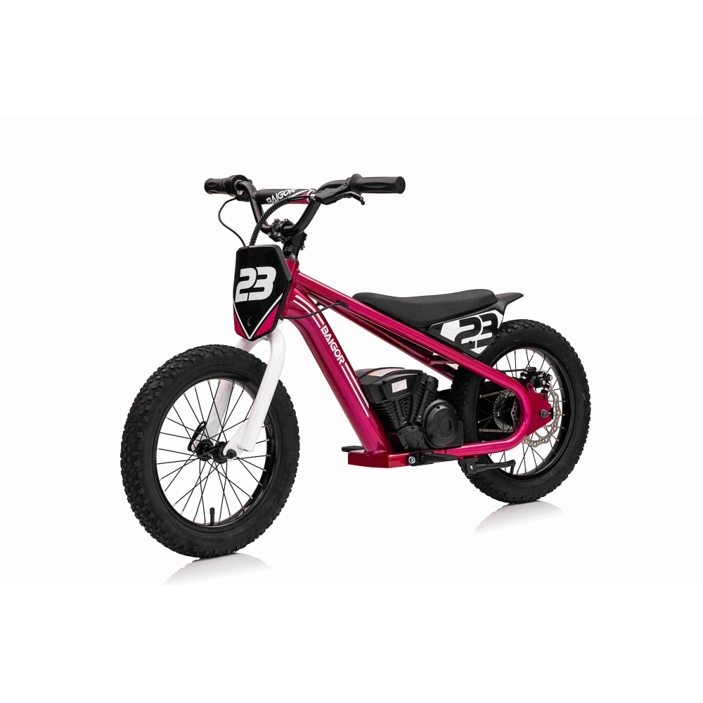 Elektrinis motociklas BAIGOR 23 PRO, Pink-Elektromobiliai vaikams, Motociklai-e-vaikas