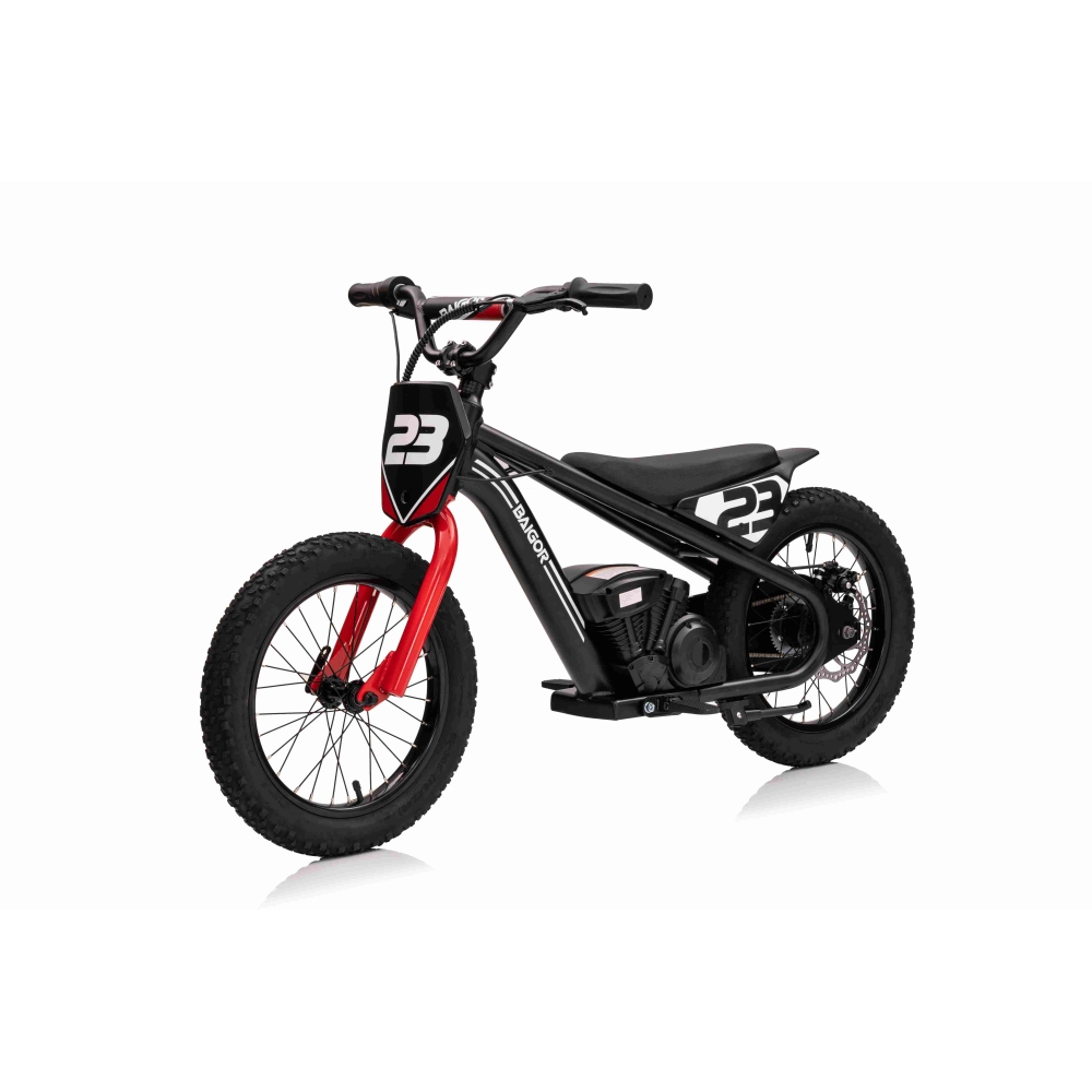 Elektrinis motociklas BAIGOR 23 PRO, Black-Elektromobiliai vaikams, Motociklai-e-vaikas