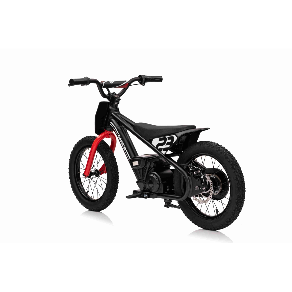 Elektrinis motociklas BAIGOR 23 PRO, Black-Elektromobiliai vaikams, Motociklai-e-vaikas