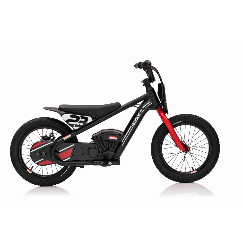 Elektrinis motociklas BAIGOR 23 PRO, Black-Elektromobiliai vaikams, Motociklai-e-vaikas
