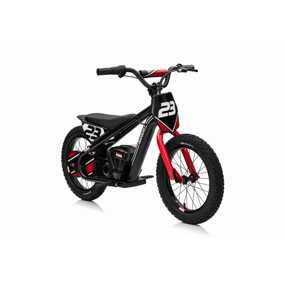 Elektrinis motociklas BAIGOR 23 PRO, Black-Elektromobiliai vaikams, Motociklai-e-vaikas