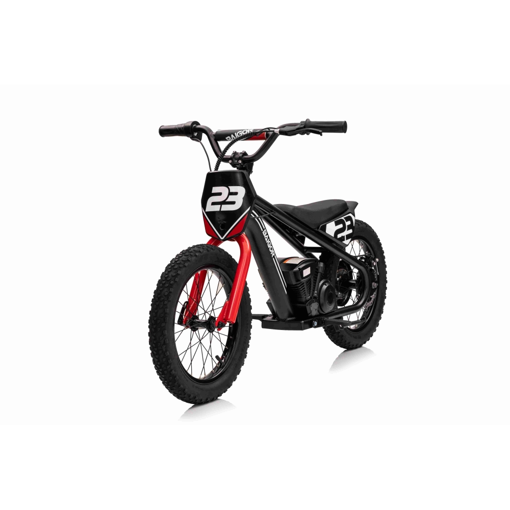 Elektrinis motociklas BAIGOR 23 PRO, Black-Elektromobiliai vaikams, Motociklai-e-vaikas