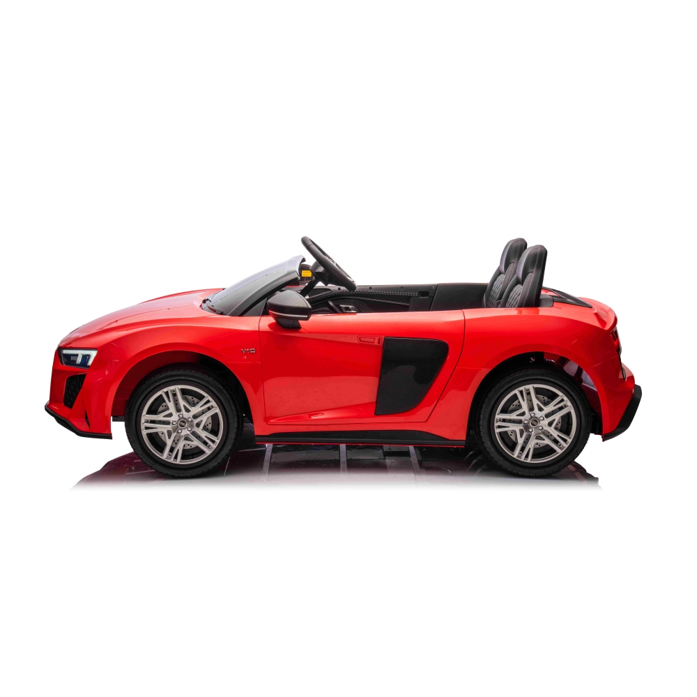 Dvivietis elektromobilis Audi Spyder R8 LIFT, Red-Elektromobiliai vaikams, Mašinos-e-vaikas