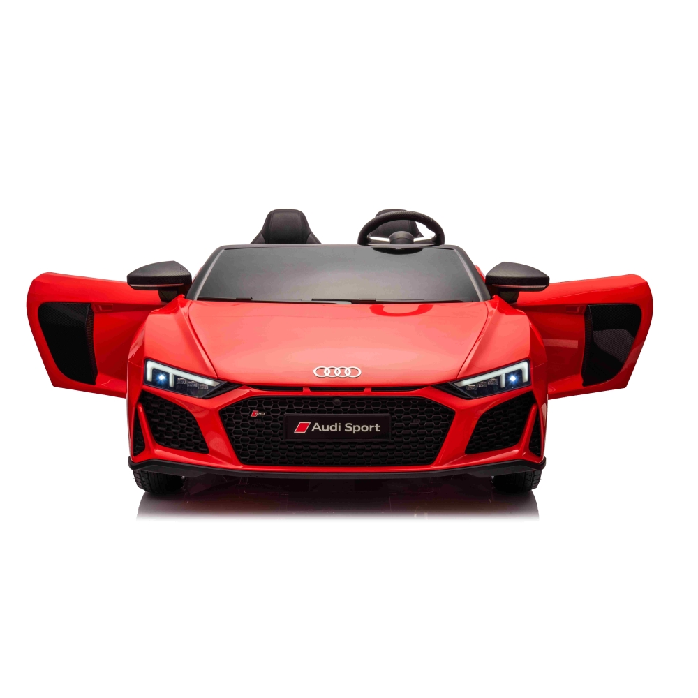 Dvivietis elektromobilis Audi Spyder R8 LIFT, Red-Elektromobiliai vaikams, Mašinos-e-vaikas