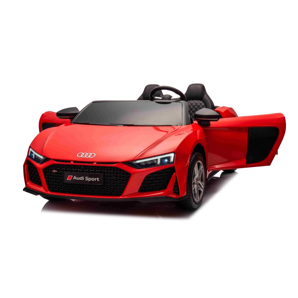 Dvivietis elektromobilis Audi Spyder R8 LIFT, Red-Elektromobiliai vaikams, Mašinos-e-vaikas