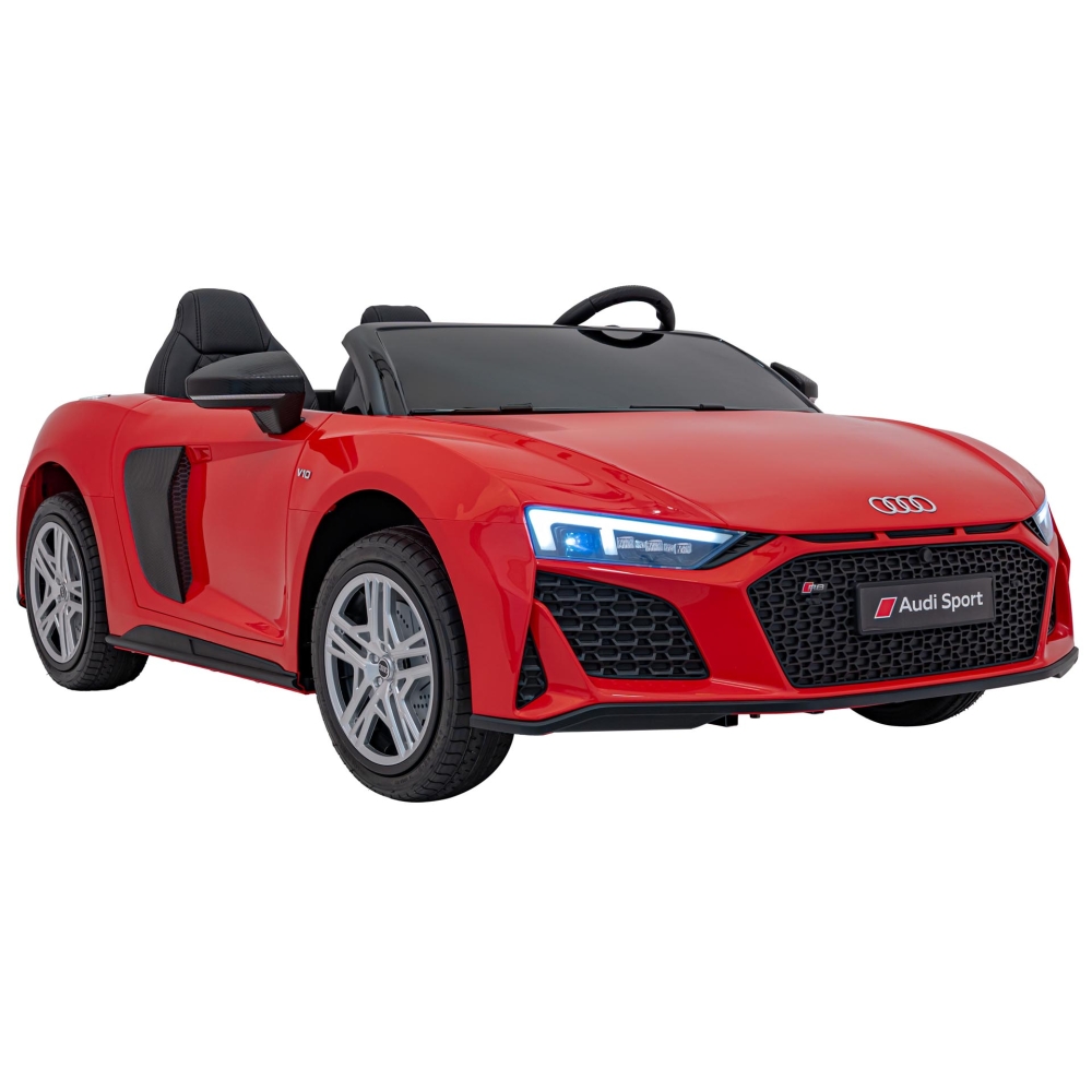 Dvivietis elektromobilis Audi Spyder R8 LIFT, Red-Elektromobiliai vaikams, Mašinos-e-vaikas