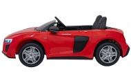 Dvivietis elektromobilis Audi Spyder R8 LIFT, Red-Elektromobiliai vaikams, Mašinos-e-vaikas