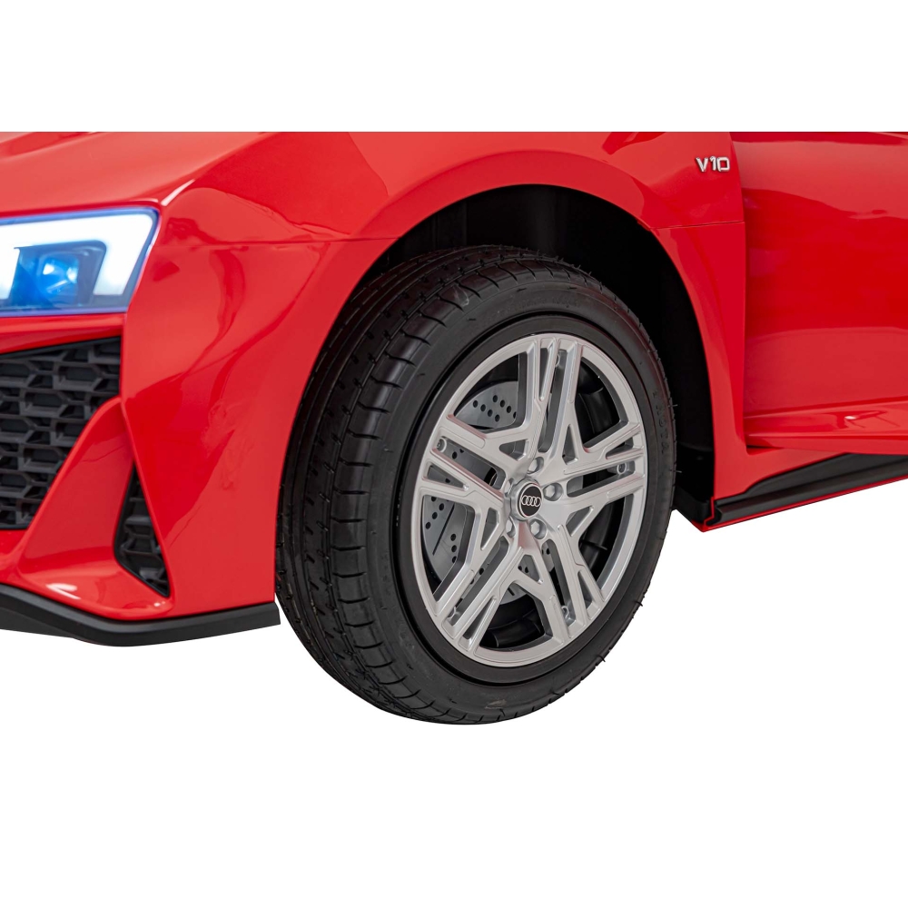 Dvivietis elektromobilis Audi Spyder R8 LIFT, Red-Elektromobiliai vaikams, Mašinos-e-vaikas