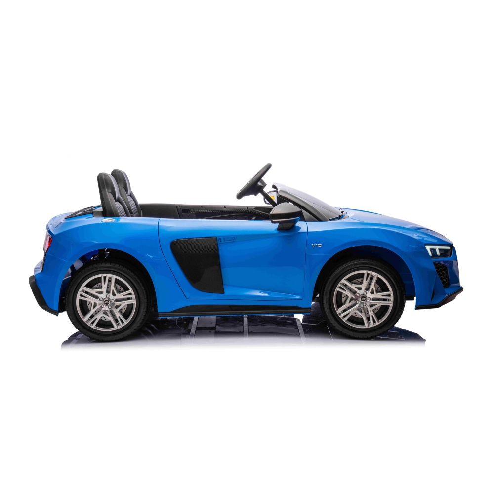 Dvivietis elektromobilis Audi Spyder R8 LIFT, Blue-Elektromobiliai vaikams, Mašinos-e-vaikas