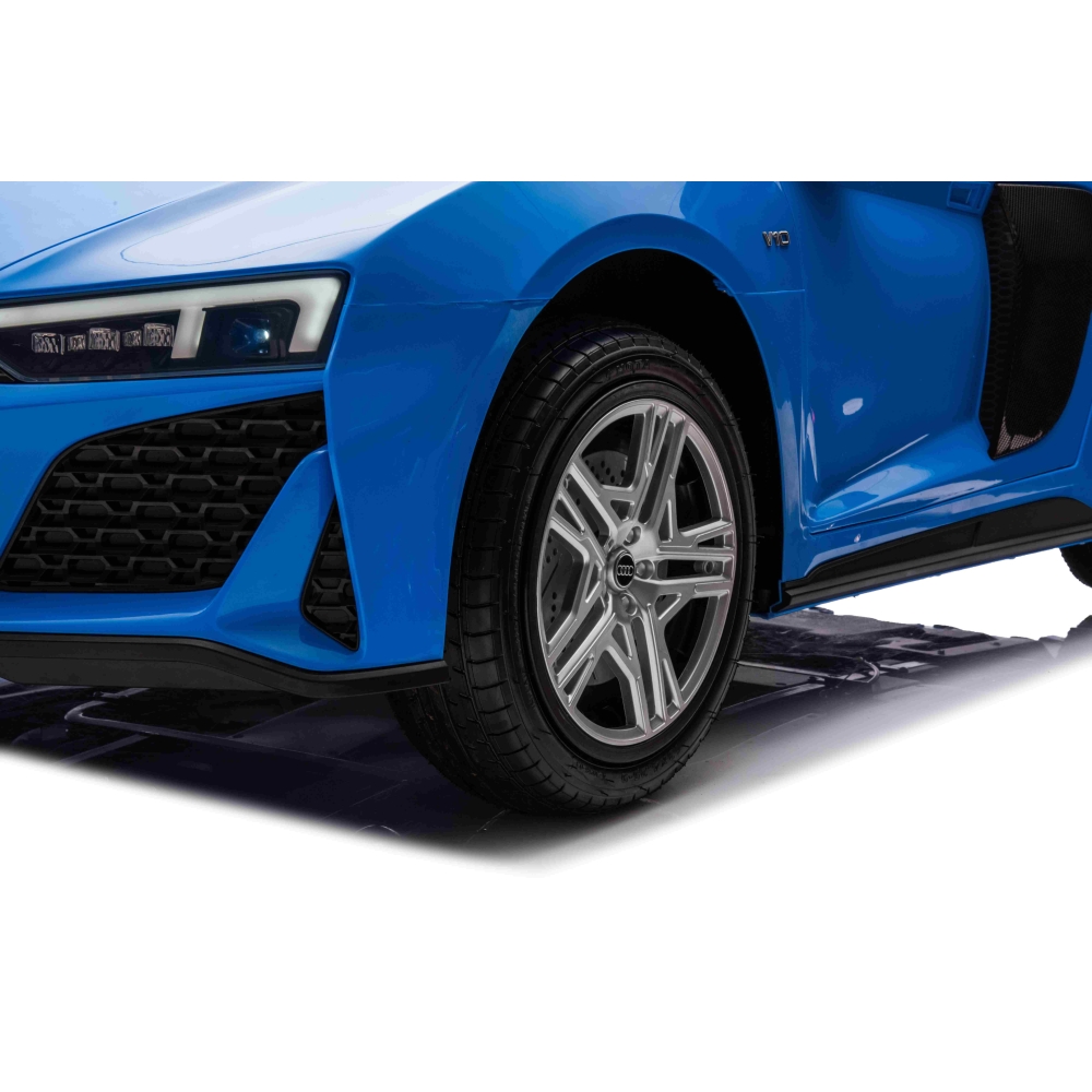 Dvivietis elektromobilis Audi Spyder R8 LIFT, Blue-Elektromobiliai vaikams, Mašinos-e-vaikas