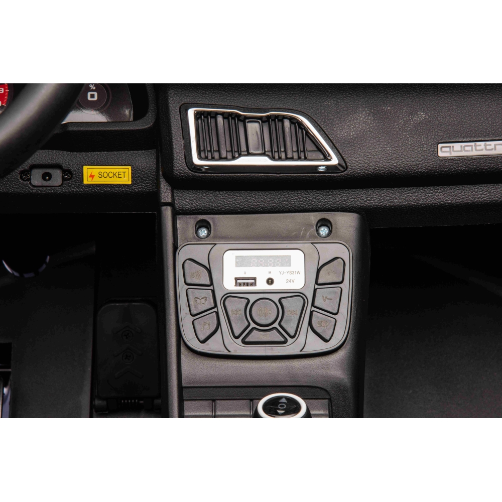 Dvivietis elektromobilis Audi Spyder R8 LIFT, Blue-Elektromobiliai vaikams, Mašinos-e-vaikas