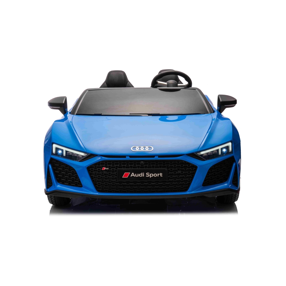 Dvivietis elektromobilis Audi Spyder R8 LIFT, Blue-Elektromobiliai vaikams, Mašinos-e-vaikas