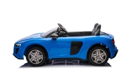 Dvivietis elektromobilis Audi Spyder R8 LIFT, Blue-Elektromobiliai vaikams, Mašinos-e-vaikas