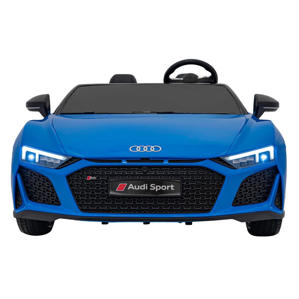 Dvivietis elektromobilis Audi Spyder R8 LIFT, Blue-Elektromobiliai vaikams, Mašinos-e-vaikas