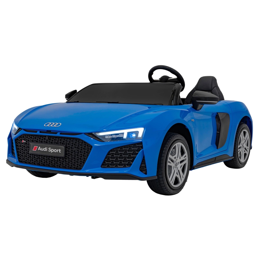 Dvivietis elektromobilis Audi Spyder R8 LIFT, Blue-Elektromobiliai vaikams, Mašinos-e-vaikas