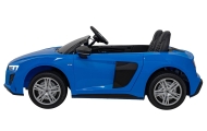 Dvivietis elektromobilis Audi Spyder R8 LIFT, Blue-Elektromobiliai vaikams, Mašinos-e-vaikas