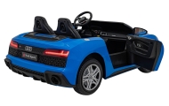 Dvivietis elektromobilis Audi Spyder R8 LIFT, Blue-Elektromobiliai vaikams, Mašinos-e-vaikas