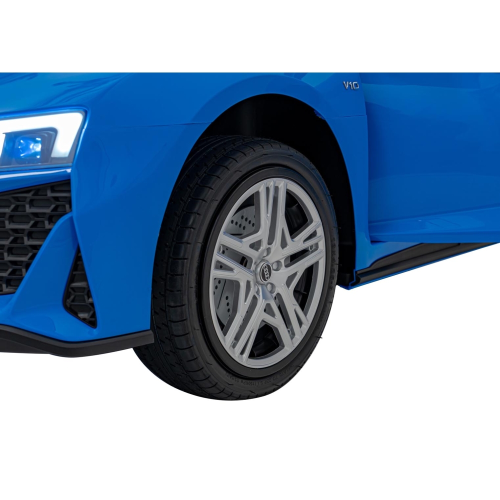 Dvivietis elektromobilis Audi Spyder R8 LIFT, Blue-Elektromobiliai vaikams, Mašinos-e-vaikas