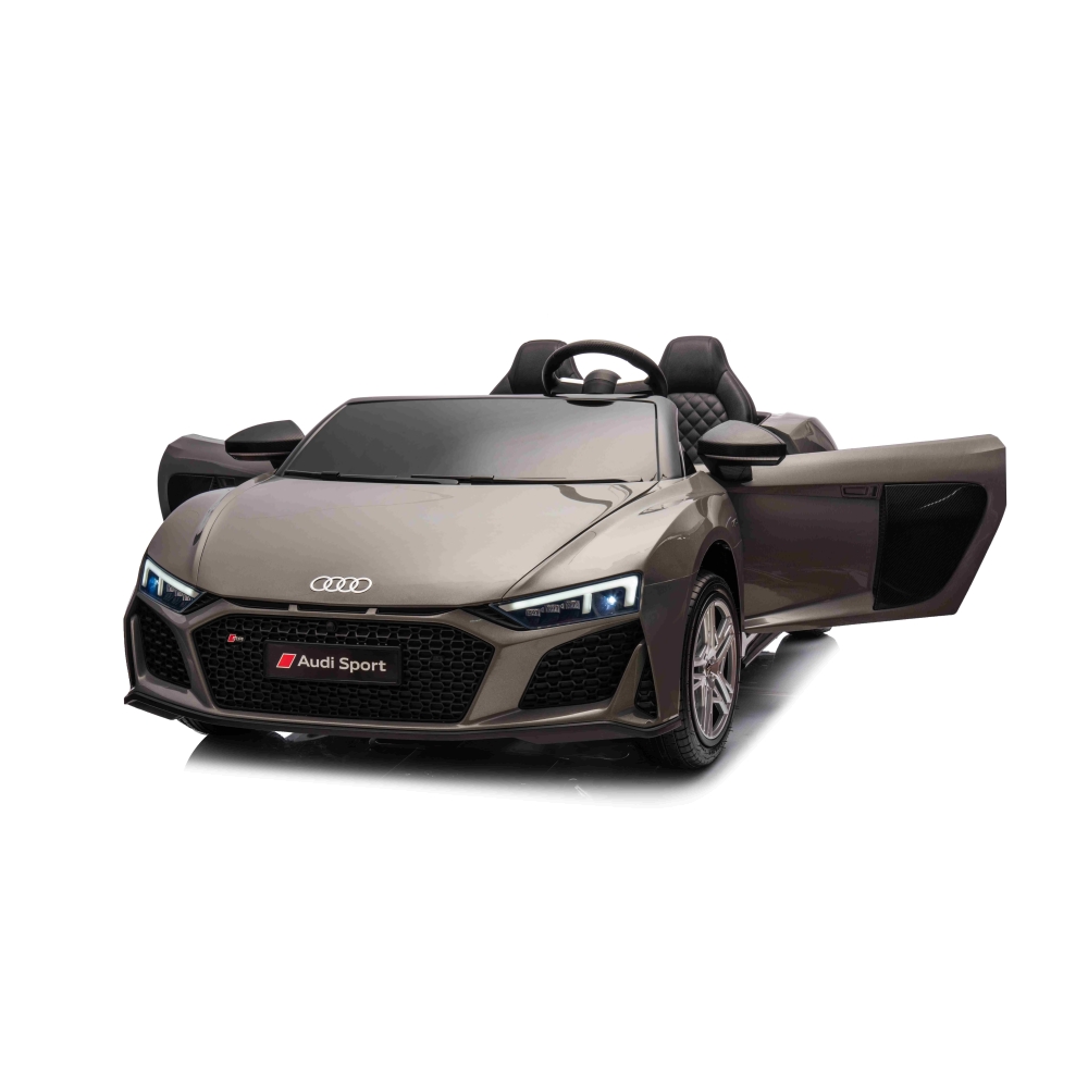 Dvivietis elektromobilis Audi Spyder R8 LIFT, Grey-Elektromobiliai vaikams, Mašinos-e-vaikas