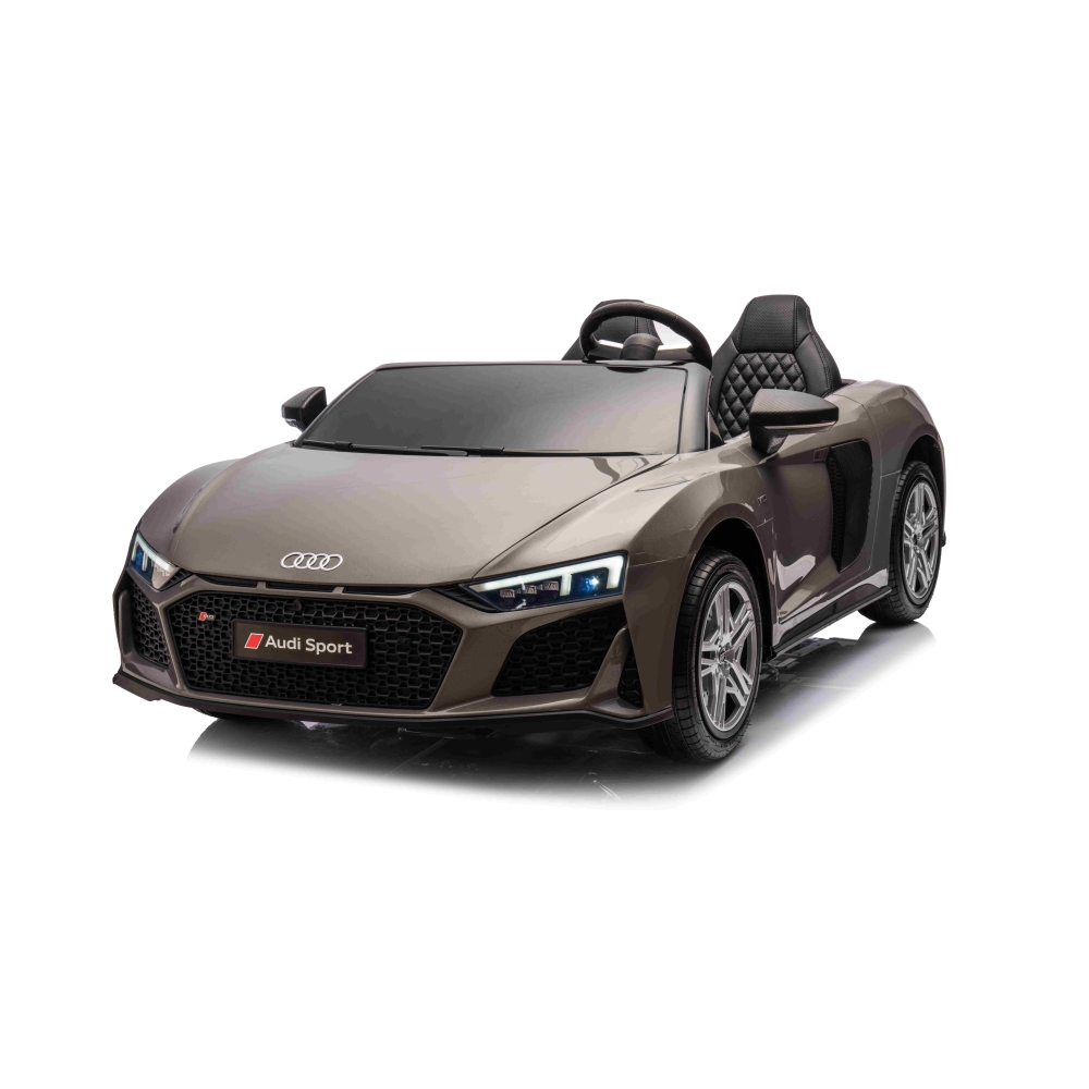 Dvivietis elektromobilis Audi Spyder R8 LIFT, Grey-Elektromobiliai vaikams, Mašinos-e-vaikas