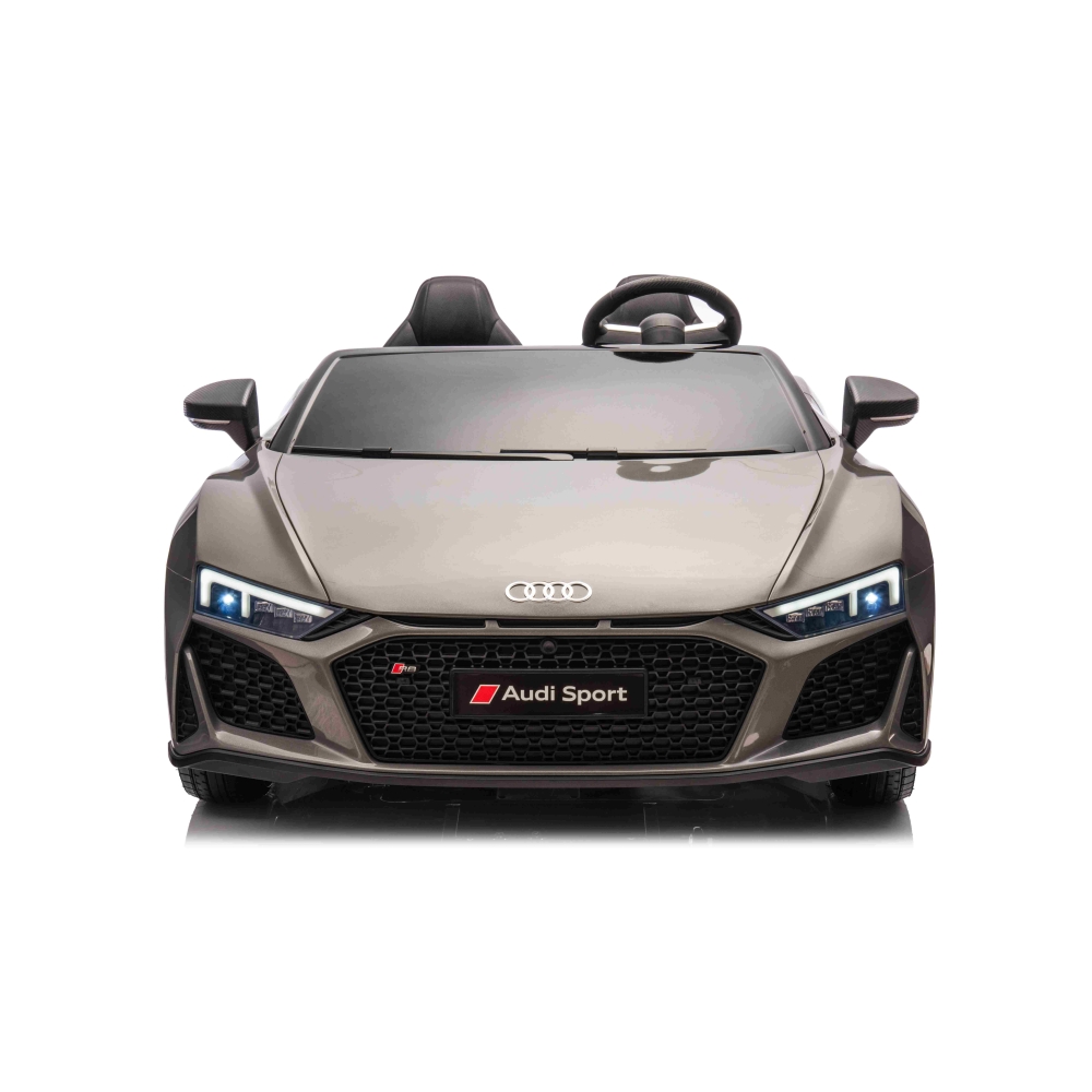 Dvivietis elektromobilis Audi Spyder R8 LIFT, Grey-Elektromobiliai vaikams, Mašinos-e-vaikas