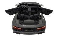 Dvivietis elektromobilis Audi Spyder R8 LIFT, Grey-Elektromobiliai vaikams, Mašinos-e-vaikas