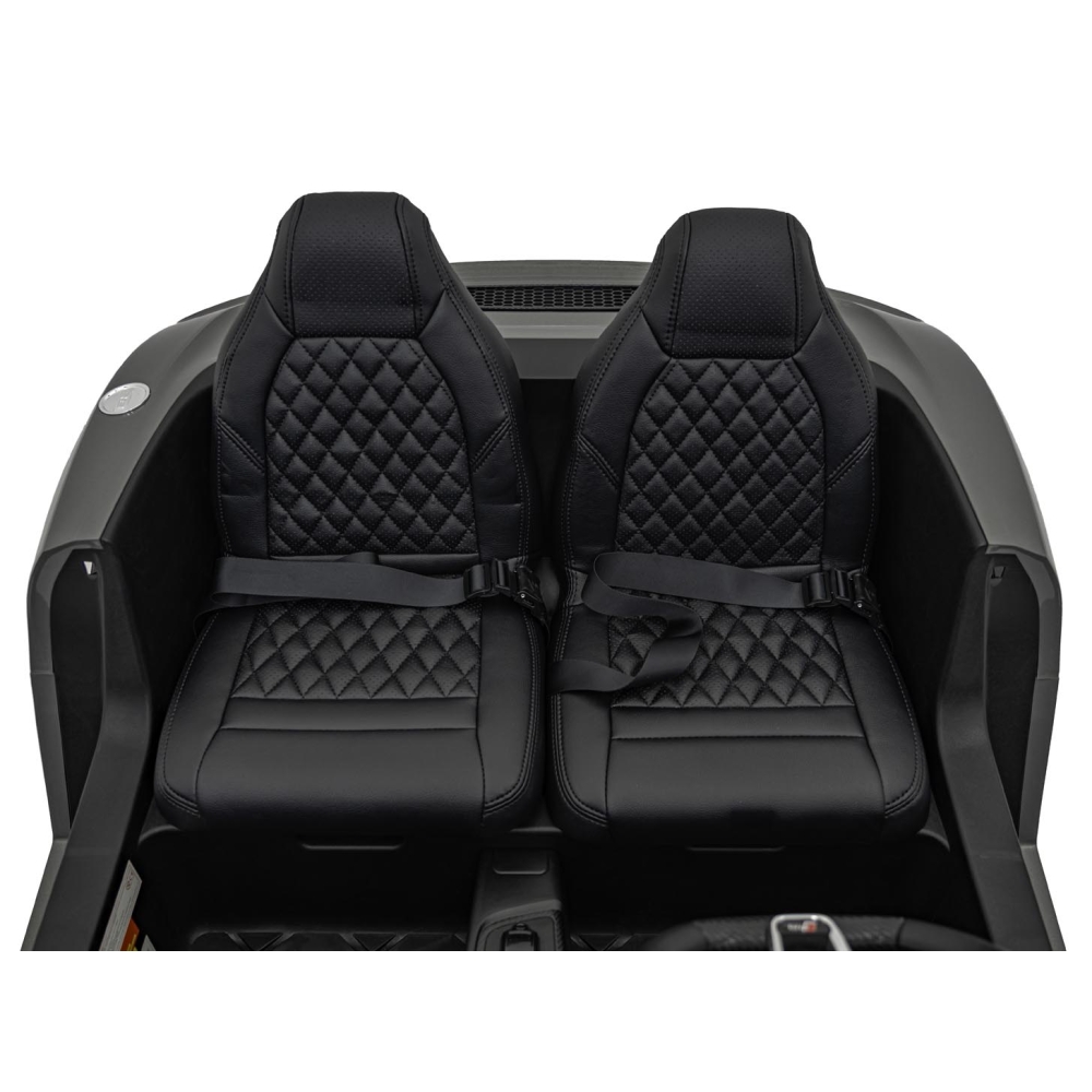 Dvivietis elektromobilis Audi Spyder R8 LIFT, Grey-Elektromobiliai vaikams, Mašinos-e-vaikas