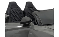 Dvivietis elektromobilis Audi Spyder R8 LIFT, Grey-Elektromobiliai vaikams, Mašinos-e-vaikas