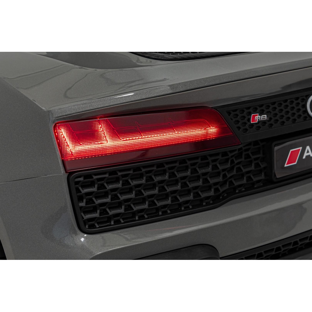 Dvivietis elektromobilis Audi Spyder R8 LIFT, Grey-Elektromobiliai vaikams, Mašinos-e-vaikas