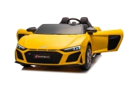 Dvivietis elektromobilis Audi Spyder R8 LIFT, Yellow-Elektromobiliai vaikams, Mašinos-e-vaikas