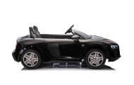 Dvivietis elektromobilis Audi Spyder R8 LIFT, Black-Elektromobiliai vaikams, Mašinos-e-vaikas