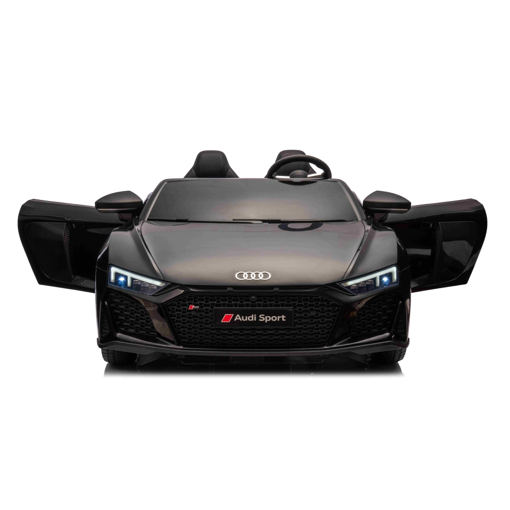 Dvivietis elektromobilis Audi Spyder R8 LIFT, Black-Elektromobiliai vaikams, Mašinos-e-vaikas