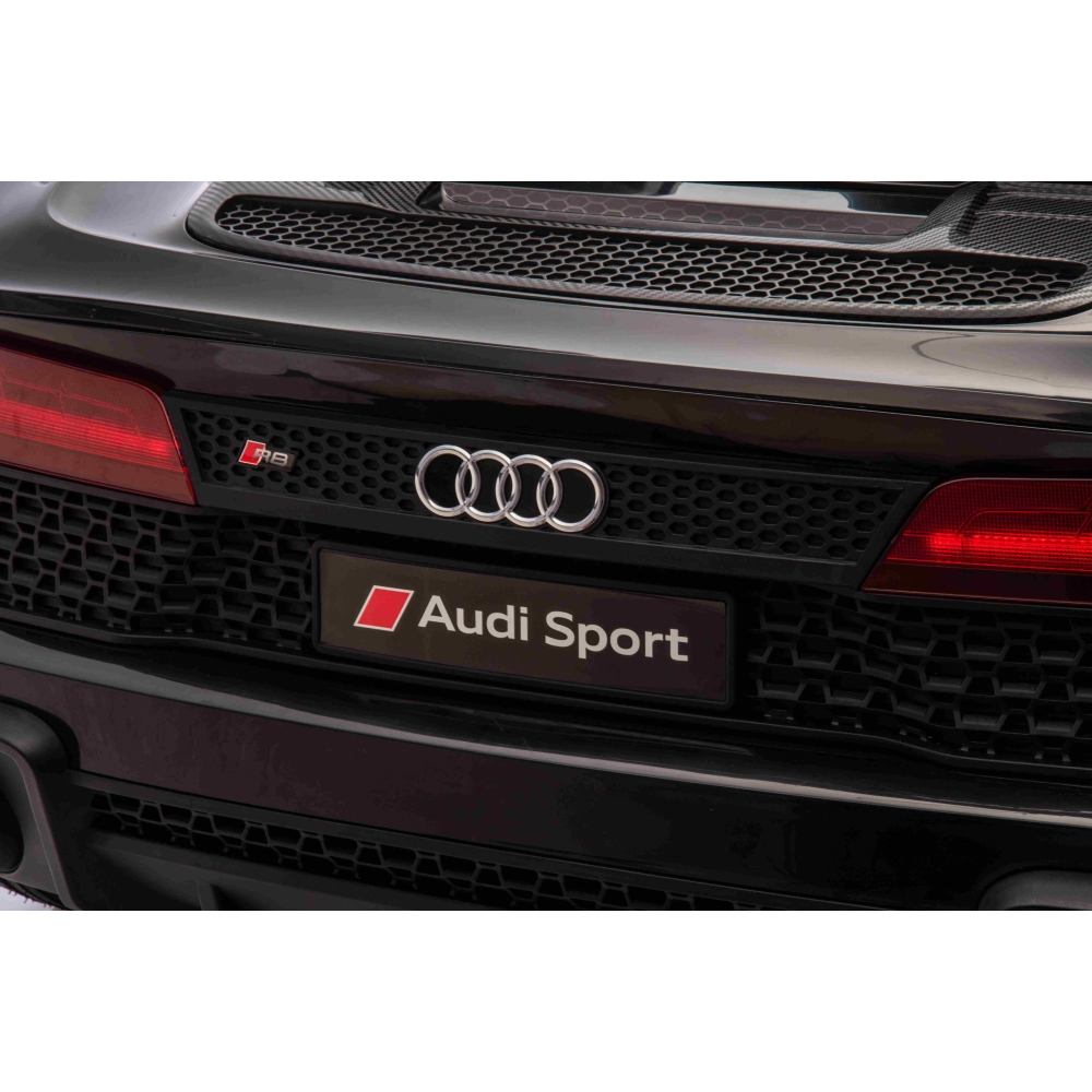 Dvivietis elektromobilis Audi Spyder R8 LIFT, Black-Elektromobiliai vaikams, Mašinos-e-vaikas