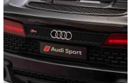 Dvivietis elektromobilis Audi Spyder R8 LIFT, Black-Elektromobiliai vaikams, Mašinos-e-vaikas