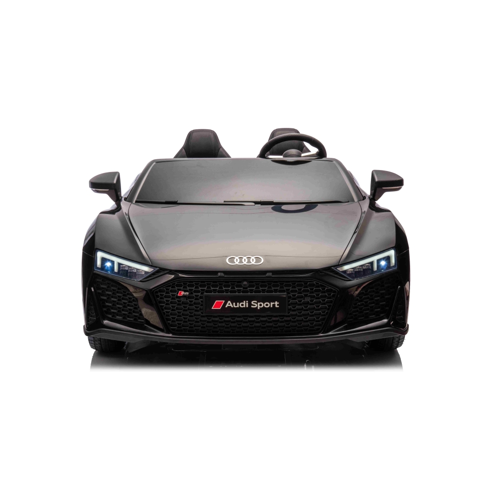 Dvivietis elektromobilis Audi Spyder R8 LIFT, Black-Elektromobiliai vaikams, Mašinos-e-vaikas