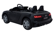 Dvivietis elektromobilis Audi Spyder R8 LIFT, Black-Elektromobiliai vaikams, Mašinos-e-vaikas