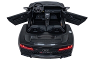 Dvivietis elektromobilis Audi Spyder R8 LIFT, Black-Elektromobiliai vaikams, Mašinos-e-vaikas