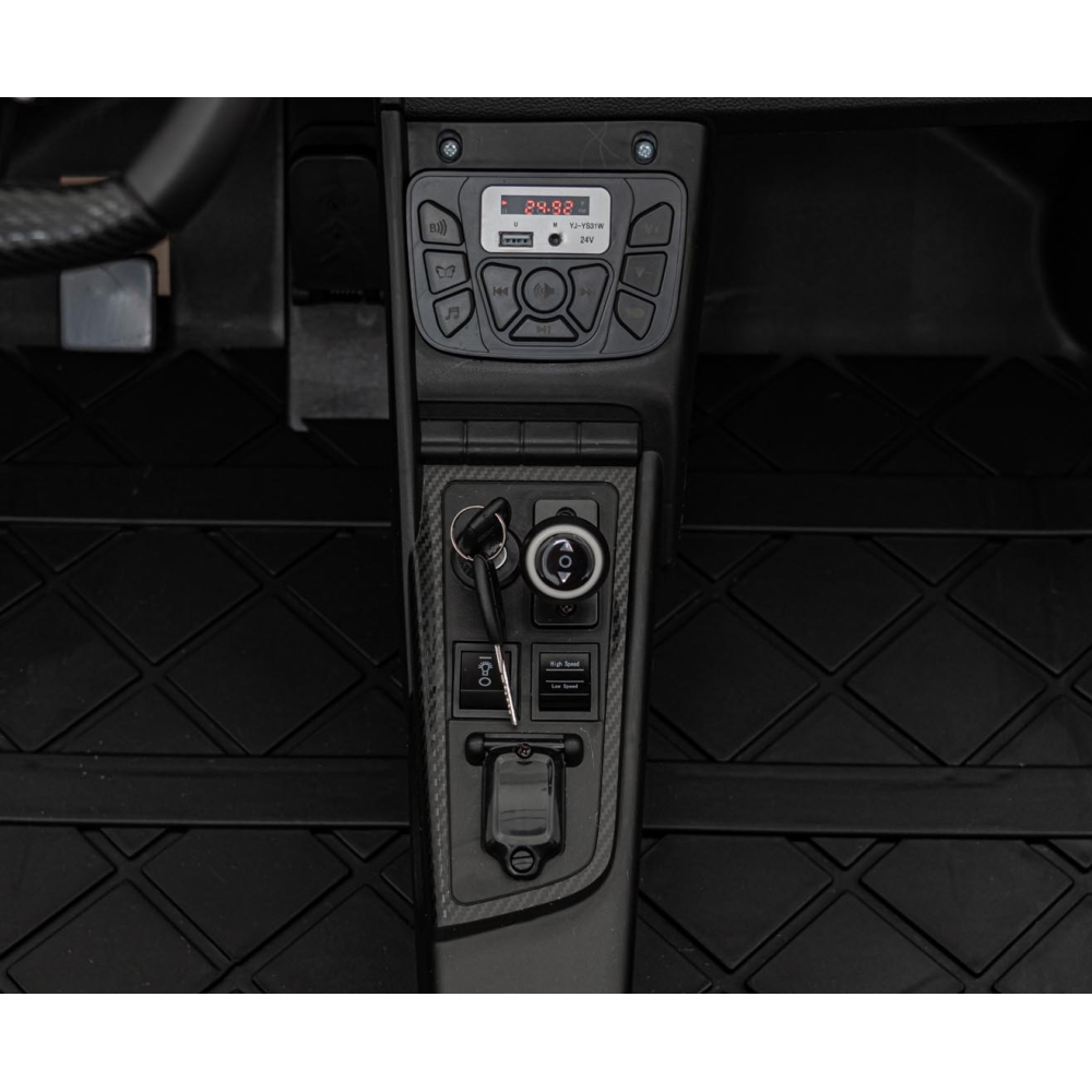 Dvivietis elektromobilis Audi Spyder R8 LIFT, Black-Elektromobiliai vaikams, Mašinos-e-vaikas