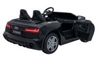 Dvivietis elektromobilis Audi Spyder R8 LIFT, Black-Elektromobiliai vaikams, Mašinos-e-vaikas