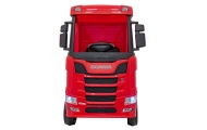 Elektromobilis Scania R-SERIES, Red-Elektromobiliai vaikams, Sunkvežimiai-e-vaikas
