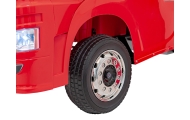 Elektromobilis Scania R-SERIES, Red-Elektromobiliai vaikams, Sunkvežimiai-e-vaikas
