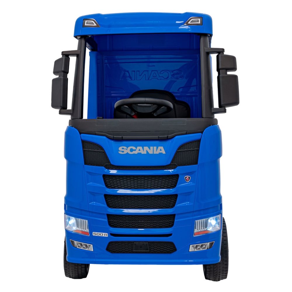 Elektromobilis Scania R-SERIES, Blue-Elektromobiliai vaikams, Sunkvežimiai-e-vaikas