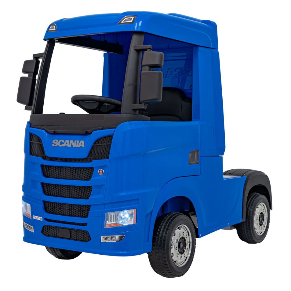 Elektromobilis Scania R-SERIES, Blue-Elektromobiliai vaikams, Sunkvežimiai-e-vaikas