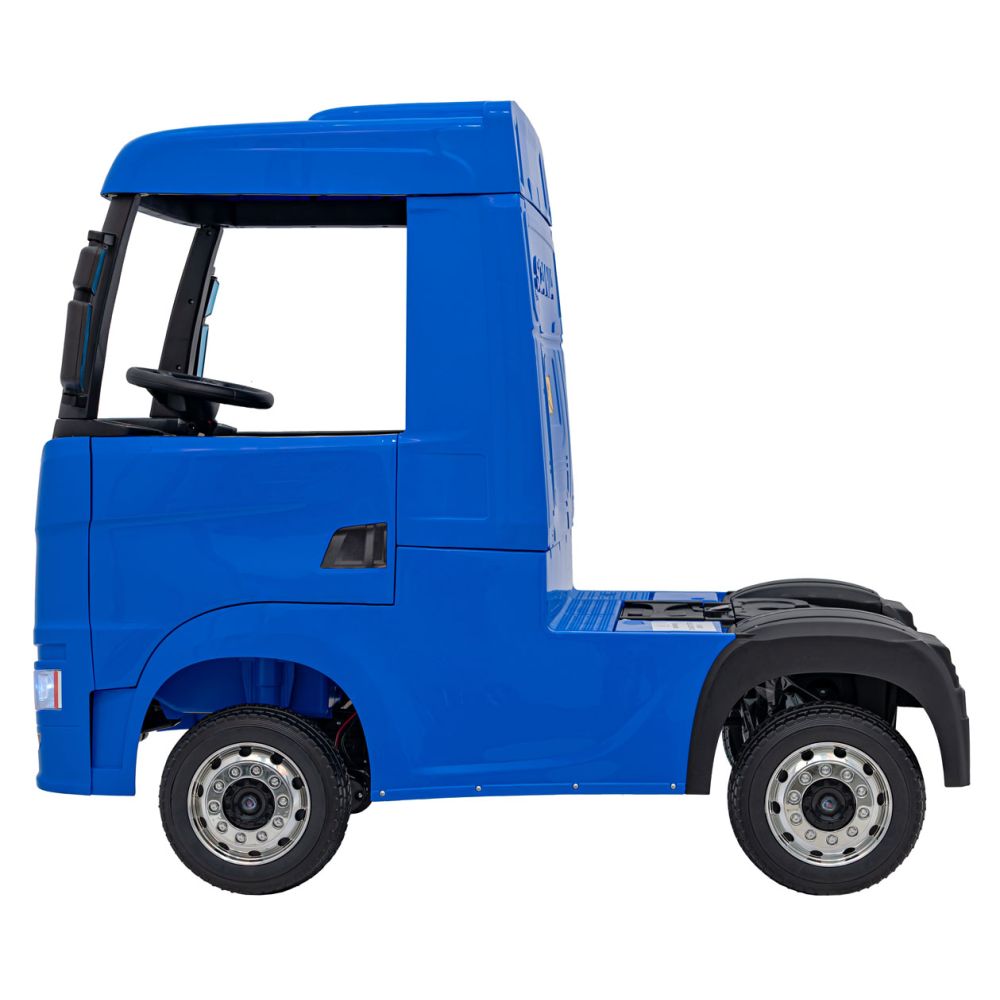 Elektromobilis Scania R-SERIES, Blue-Elektromobiliai vaikams, Sunkvežimiai-e-vaikas