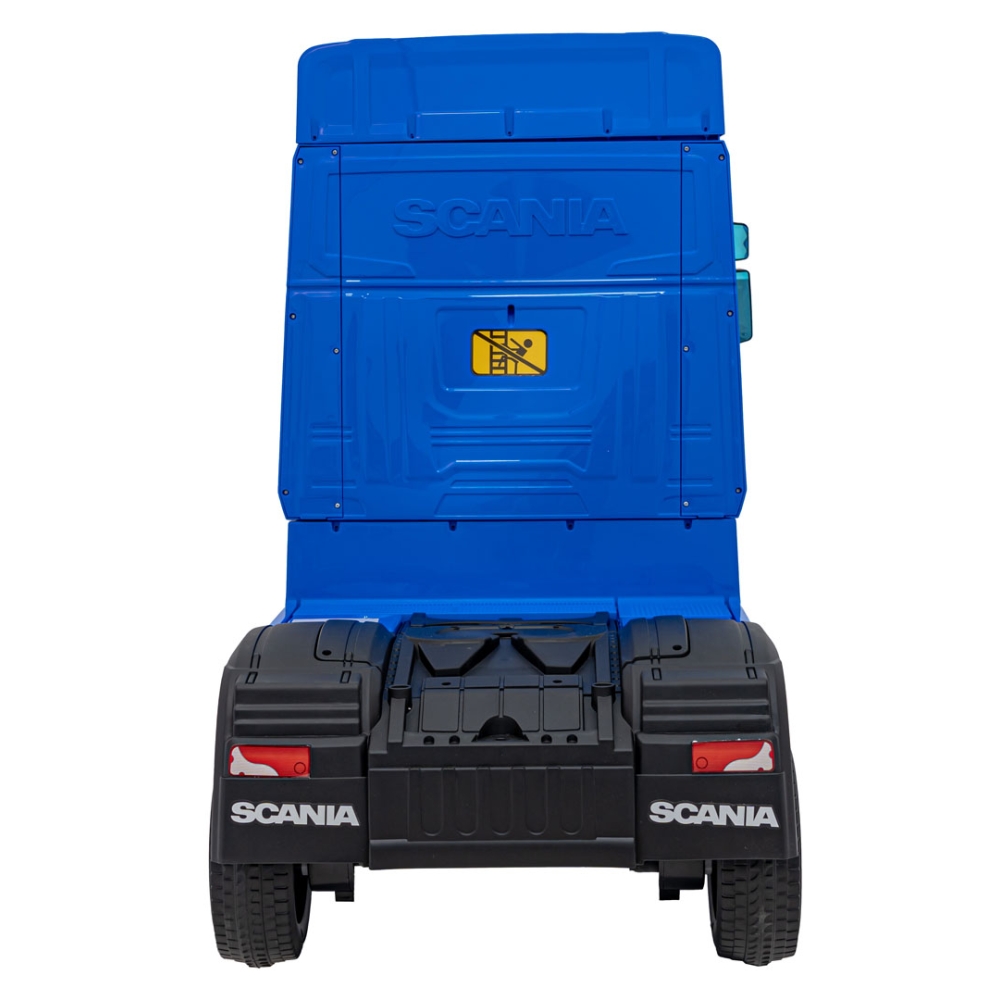 Elektromobilis Scania R-SERIES, Blue-Elektromobiliai vaikams, Sunkvežimiai-e-vaikas